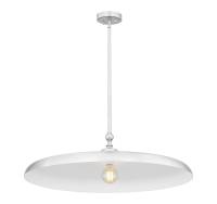 One Light Pendant by Z-Lite - Camden Collection, Brushed Nickel Finish - 2308P32-BN
