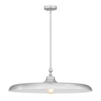 One Light Pendant by Z-Lite - Camden Collection, Brushed Nickel Finish - 2308P32-BN