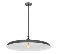 One Light Pendant by Z-Lite - Camden Collection, Modern Bronze Finish - 2308P32-MBZ