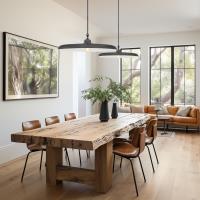One Light Pendant by Z-Lite - Camden Collection, Modern Bronze Finish - 2308P32-MBZ