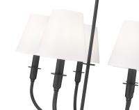 Five Light Chandelier by Z-Lite - Tova Collection, Matte Black Finish - 3049-18C-MB
