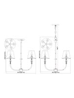 Five Light Chandelier by Z-Lite - Tova Collection, Matte Black Finish - 3049-18C-MB