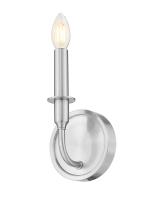 One Light Wall Sconce by Z-Lite - Tova Collection, Brushed Nickel Finish - 3049-1S-BN