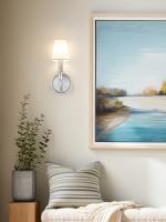 One Light Wall Sconce by Z-Lite - Tova Collection, Brushed Nickel Finish - 3049-1S-BN