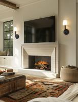 One Light Wall Sconce by Z-Lite - Tova Collection, Matte Black Finish - 3049-1S-MB