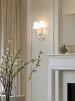 Two Light Wall Sconce by Z-Lite - Tova Collection, Brushed Nickel Finish - 3049-2S-BN