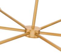 Six Light Chandelier by Z-Lite - Tova Collection, Rubbed Brass Finish - 3049-45RB
