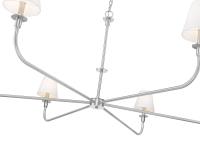 Six Light Chandelier by Z-Lite - Tova Collection, Brushed Nickel Finish - 3049-62BN