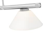 Three Light Billiard by Z-Lite - Vanguard Collection, Brushed Nickel Finish - 3050-3BN-AMO14