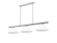 Three Light Billiard by Z-Lite - Vanguard Collection, Brushed Nickel Finish - 3050-3BN-AMO14