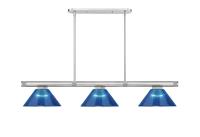 Three Light Billiard by Z-Lite - Vanguard Collection, Brushed Nickel Finish - 3050-3BN-ARDB