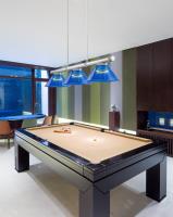Three Light Billiard by Z-Lite - Vanguard Collection, Brushed Nickel Finish - 3050-3BN-ARDB