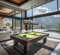 Three Light Billiard by Z-Lite - Vanguard Collection, Brushed Nickel Finish - 3050-3BN-ARS