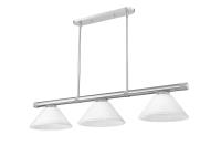 Three Light Billiard by Z-Lite - Vanguard Collection, Brushed Nickel Finish - 3050-3BN-AWL14