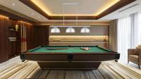 Three Light Billiard by Z-Lite - Vanguard Collection, Brushed Nickel Finish - 3050-3BN-D13BN