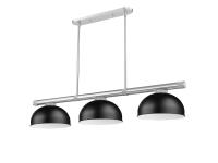Three Light Billiard by Z-Lite - Vanguard Collection, Brushed Nickel Finish - 3050-3BN-D13MB