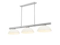 Three Light Billiard by Z-Lite - Vanguard Collection, Brushed Nickel Finish - 3050-3BN-DMO14