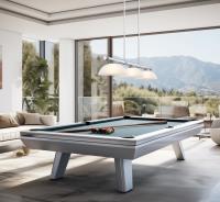 Three Light Billiard by Z-Lite - Vanguard Collection, Brushed Nickel Finish - 3050-3BN-DMO14