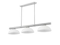 Three Light Billiard by Z-Lite - Vanguard Collection, Brushed Nickel Finish - 3050-3BN-DWL14