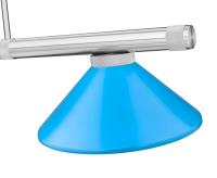 Three Light Billiard by Z-Lite - Vanguard Collection, Brushed Nickel Finish - 3050-3BN-MEB
