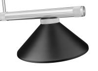 Three Light Billiard by Z-Lite - Vanguard Collection, Brushed Nickel Finish - 3050-3BN-MMB