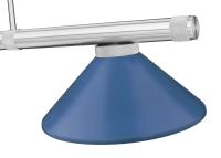 Three Light Billiard by Z-Lite - Vanguard Collection, Brushed Nickel Finish - 3050-3BN-MNB