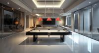 Three Light Billiard by Z-Lite - Vanguard Collection, Brushed Nickel Finish - 3050-3BN-PRD
