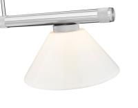 Three Light Billiard by Z-Lite - Vanguard Collection, Brushed Nickel Finish - 3050-3BN-PWH