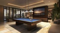Three Light Billiard by Z-Lite - Vanguard Collection, Matte Black + Rubbed Brass Finish - 3050-3MB-RB-MBN