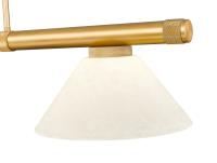 Three Light Billiard by Z-Lite - Vanguard Collection, Rubbed Brass Finish - 3050-3RB-AGM14