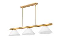 Three Light Billiard by Z-Lite - Vanguard Collection, Rubbed Brass Finish - 3050-3RB-AWL14