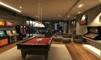 Three Light Billiard by Z-Lite - Vanguard Collection, Rubbed Brass Finish - 3050-3RB-AWL14