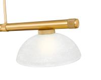 Three Light Billiard by Z-Lite - Vanguard Collection, Rubbed Brass Finish - 3050-3RB-DWL14