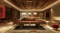 Three Light Billiard by Z-Lite - Vanguard Collection, Rubbed Brass Finish - 3050-3RB-DWL14