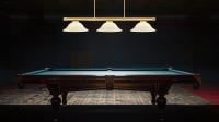 Three Light Billiard by Z-Lite - Vanguard Collection, Rubbed Brass Finish - 3050-3RB-GM16