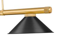 Three Light Billiard by Z-Lite - Vanguard Collection, Rubbed Brass Finish - 3050-3RB-MB15