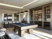 Three Light Billiard by Z-Lite - Vanguard Collection, Rubbed Brass Finish - 3050-3RB-MMB