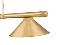 Three Light Billiard by Z-Lite - Vanguard Collection, Rubbed Brass Finish - 3050-3RB-RB15