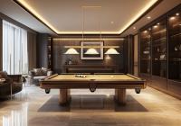 Three Light Billiard by Z-Lite - Vanguard Collection, Rubbed Brass Finish - 3050-3RB-WM16