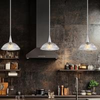 One Light Pendant by Z-Lite - Lunelle Collection, Brushed Nickel Finish - 3051P12-BN