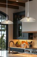 One Light Pendant by Z-Lite - Lunelle Collection, Brushed Nickel Finish - 3051P18-BN