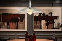 One Light Pendant by Z-Lite - Lunelle Collection, Brushed Nickel Finish - 3051P24-BN