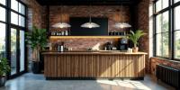 One Light Pendant by Z-Lite - Lunelle Collection, Matte Black Finish - 3051P24-MB