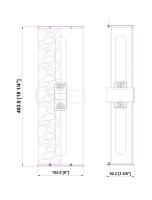 Two Light Wall Sconce by Z-Lite - Meridian Collection, Brushed Nickel Finish - 3053-2SL-BN