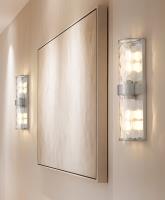 Two Light Wall Sconce by Z-Lite - Meridian Collection, Brushed Nickel Finish - 3053-2SL-BN