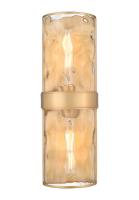 Two Light Wall Sconce by Z-Lite - Meridian Collection, Rubbed Brass Finish - 3053-2SL-RB