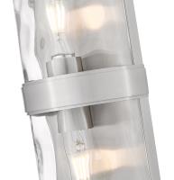Two Light Wall Sconce by Z-Lite - Meridian Collection, Brushed Nickel Finish - 3053-2SS-BN