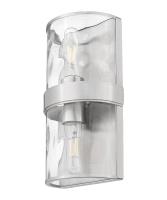 Two Light Wall Sconce by Z-Lite - Meridian Collection, Brushed Nickel Finish - 3053-2SS-BN