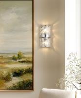 Two Light Wall Sconce by Z-Lite - Meridian Collection, Polished Nickel Finish - 3053-2SS-PN
