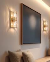 Two Light Wall Sconce by Z-Lite - Meridian Collection, Rubbed Brass Finish - 3053-2SS-RB